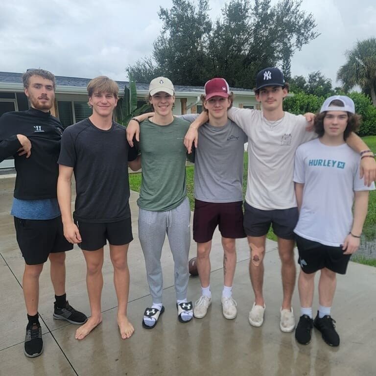 Florida Eels Hockey Players Helped Prep Fort Myers Community for Hurricane Milton