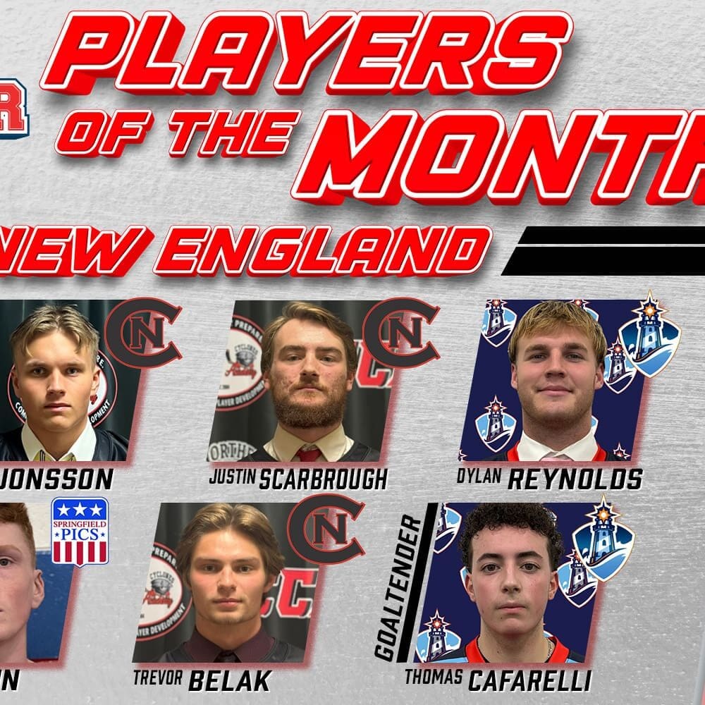 USPHL Premier New England Division Players Of The Month: November 2024
